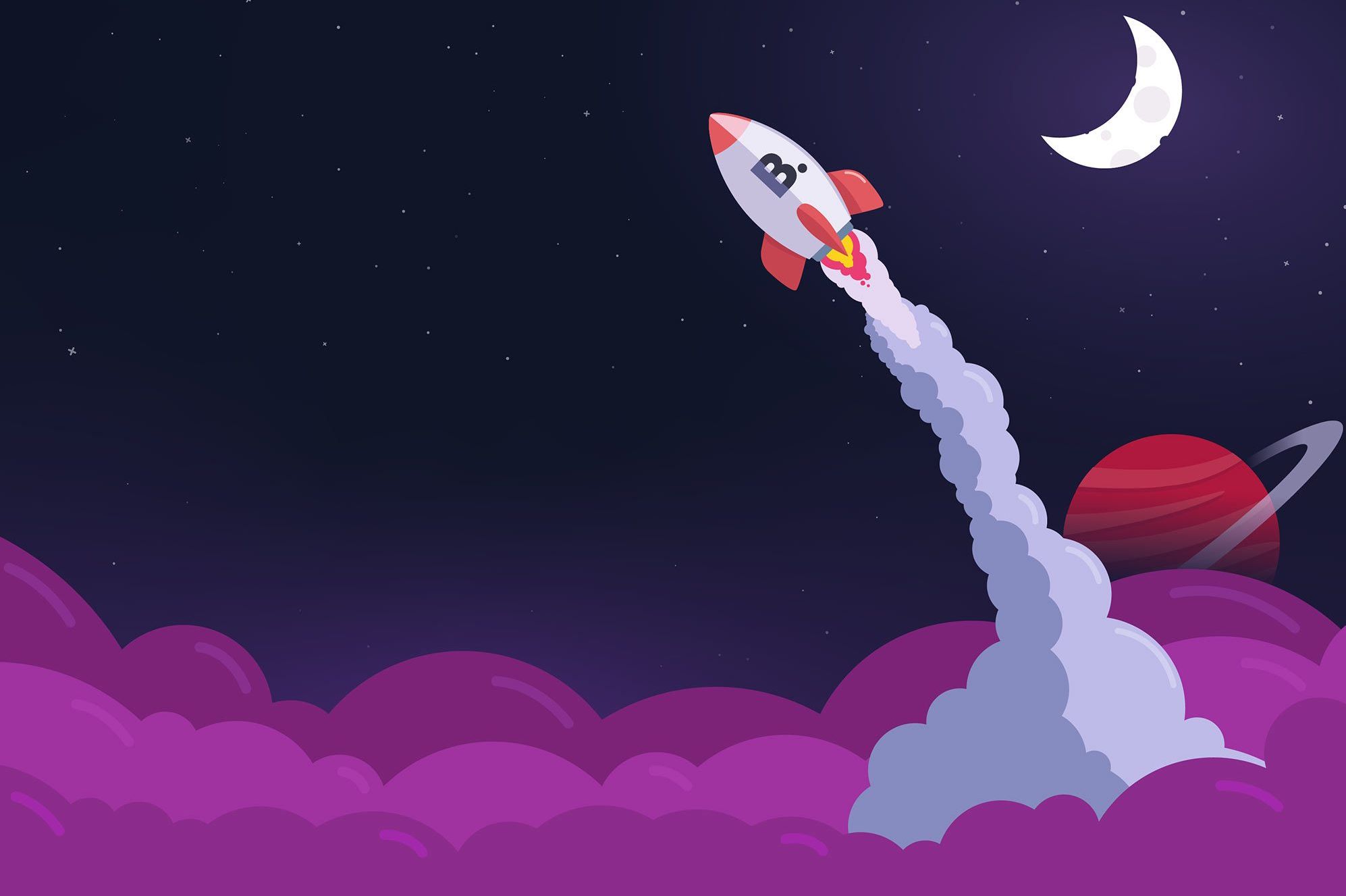 Rocketship dark trail inverted 4x